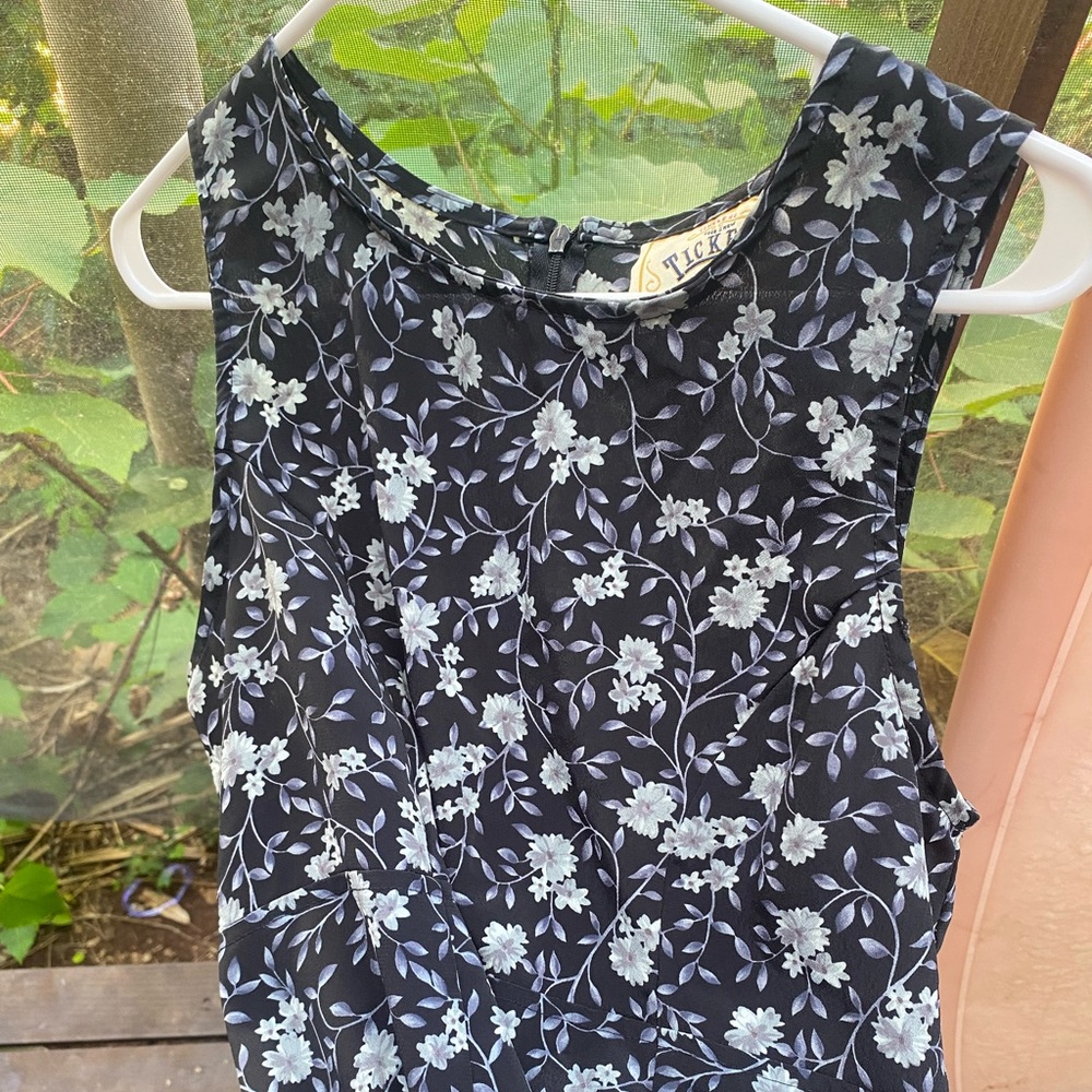 Vintage floral dress